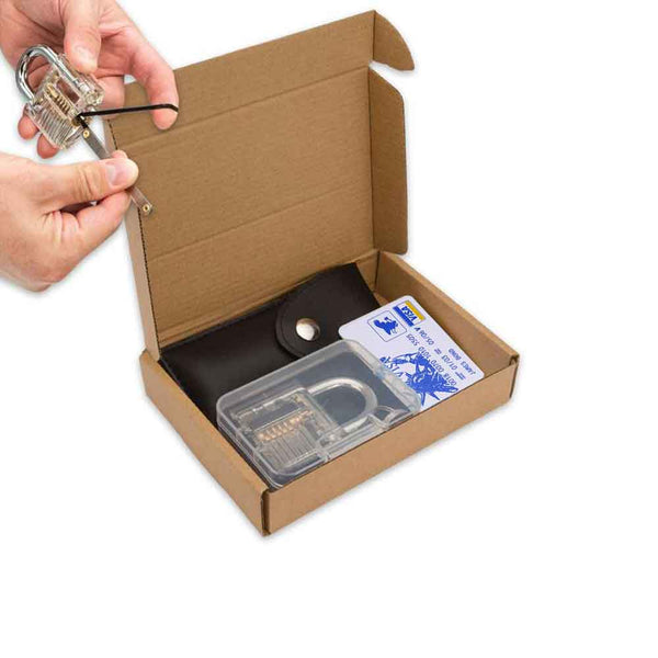 Pro Practice Lock Kit and Credit Card Lock Pick Set