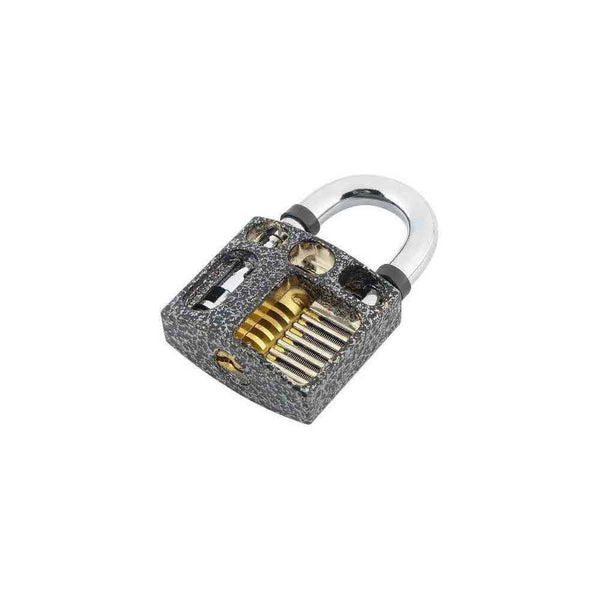 Lock Picking Cut Away 6 Pin Practice Padlock