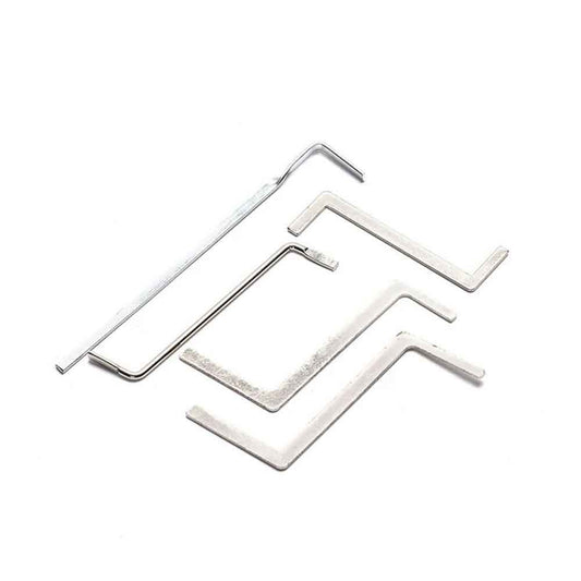 5 PCS Double Row Tension Stainless Steel Lock Pick Set