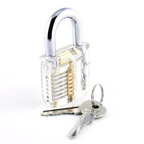 Acrylic Clear Practice Lock for Lockpicking