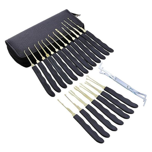 24 Pieces Lock Pick Set Locksmith Tool