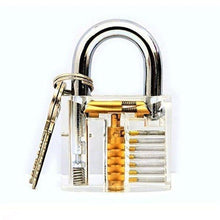 29 in 1 Lock Picking Kit Transparent Practice Padlock Bundle