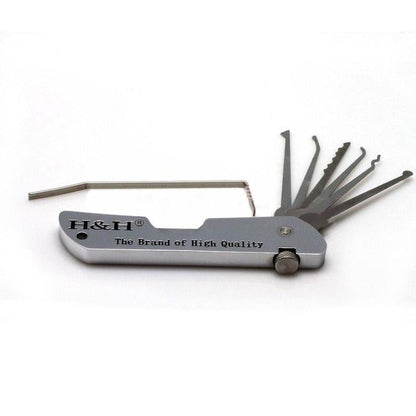 Locksmith Jackknife Folding Lock Picking Kit