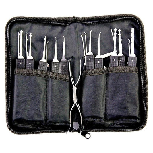 KLOM 20 Piece Locksmith Tools Lock Pick Set