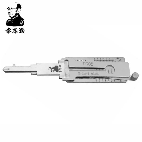 Lishi PGO2 2 in 1 Decoder and Pick for Piaggio / Vespa Scooters