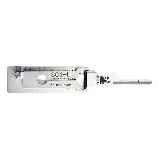 Original Lishi SC4-L Lock Pick & Decoder for 6-Pin Schlage Keyway