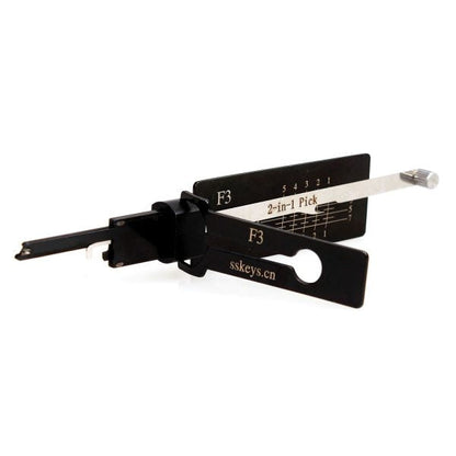 Lishi Style ISEO F3 2 in 1 Decoder and Pick