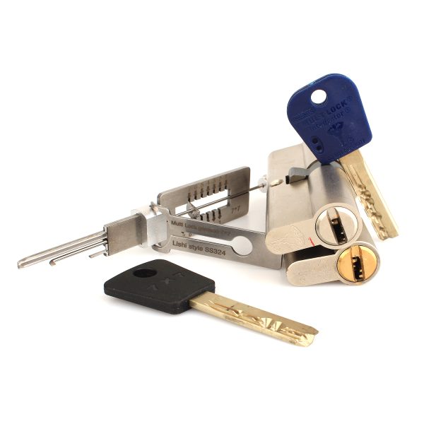 Lishi Style Mul-T-Lock 2 in 1 Decoder and Pick for Garrison 7