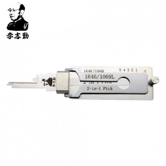 Lishi 1646 2 in 1 Pick & Decoder for National CompX Mailbox Locks C9200 / C8700 / 1646 / 1069L