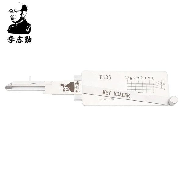 Lishi B106 B107 (Non-warded) Direct Key Reader/Decoder for GM