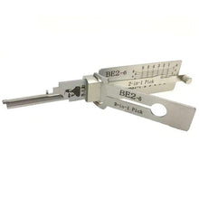Lishi BE2-6 Lock Pick 2-in-1 Pick & Decoder for 6 Pin SFIC Cylinders