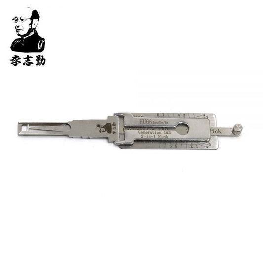 Lishi HU66 (Single Lifter) 2 in 1 Decoder and Pick for VW, Audi, Ford, Seat, Porsche, Skoda