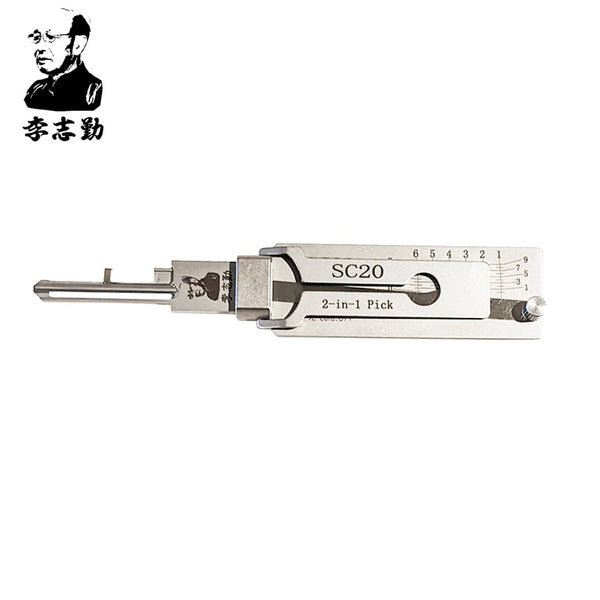Lishi SC20 2-in-1 Lock Pick Tool for Schlage L Keyway