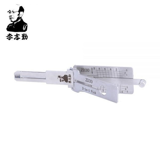 Lishi ZD30 2 in 1 Decoder and Pick for Aprilia, KTM, Ducati & Moto Guzzi Motorbikes