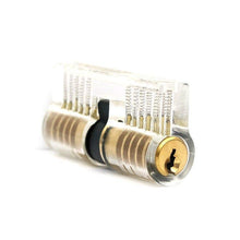 5 Pin Double-Sided Transparent Cylinder Practice Lock