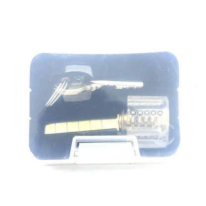 5 Pin Transparent Rim Cylinder Practice Lock