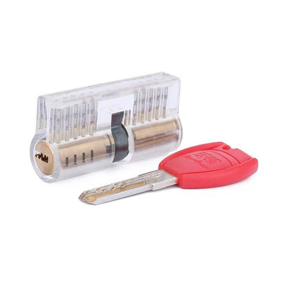 Double 11 Pin Transparent Training Lock