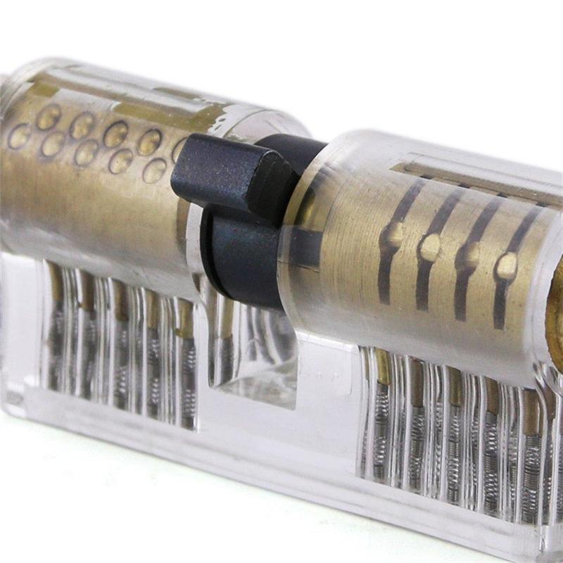 Double 11 Pin Transparent Training Lock