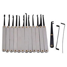 12 Piece Lock Pick Set with Transparent Practice Lock