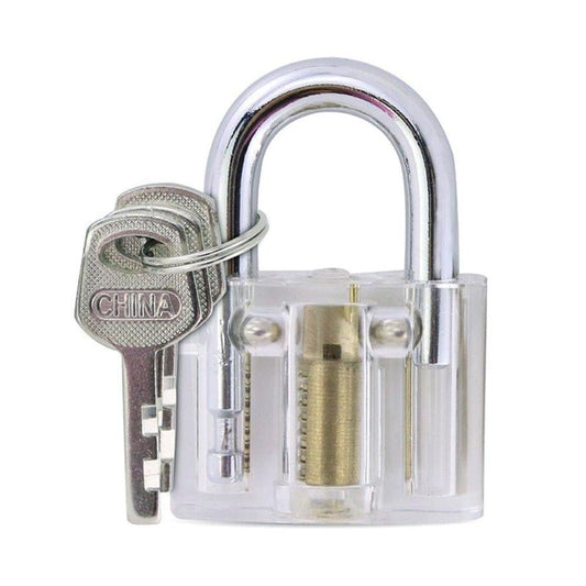 Disc Detainer Clear Practice Lock