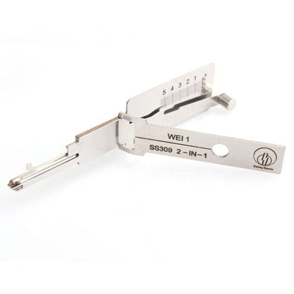 Lishi Style WEI-1 2 in 1 Decoder and Pick for Weiser Locks